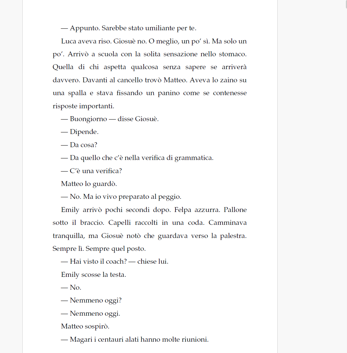 I Tre Anelli: Il ritorno del Coach, pagina 4 dell’estratto