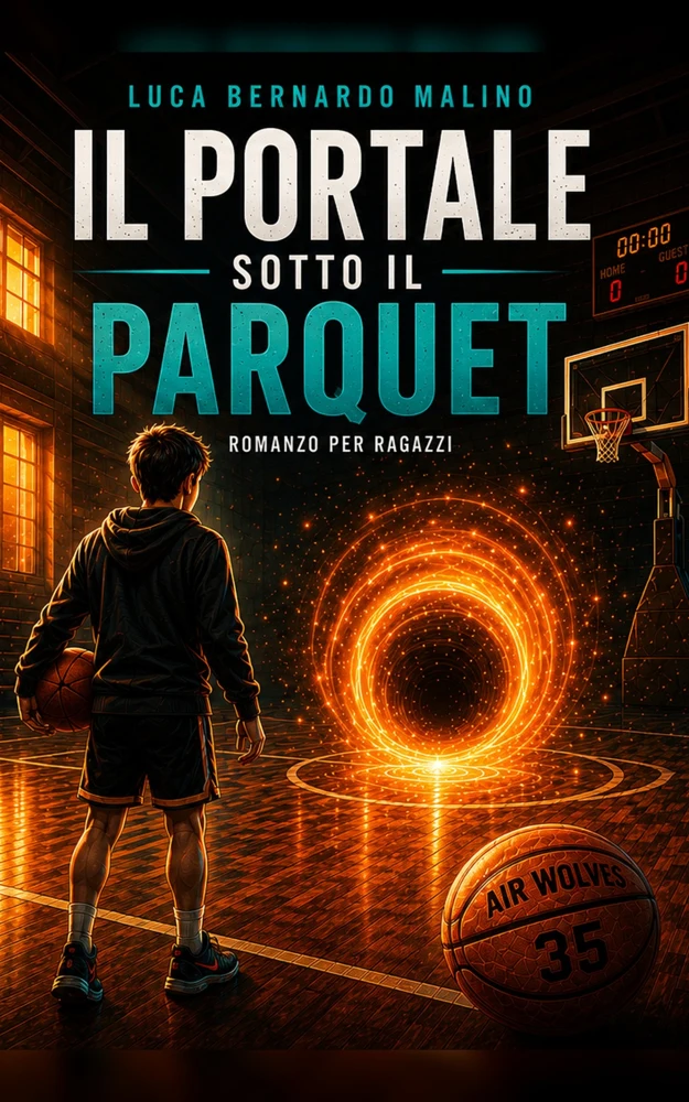 Copertina del primo volume Il Portale sotto il Parquet